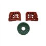 ESC Auto Parts EWR5237 Kit de réparation de lève-vitre avant gauche ou droite 84934200 84934000 Compatible avec Maserati Quattro