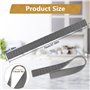 Tapis de Cuisine 70*5*0.5cm égouttoir à Vaisselle Tapis égouttoir étroits Coussins de Séchage en Silicone Antidérapant Tapis de 