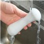 Tianman Pilon de rechange en marbre poli de 15 cm de long, utilisez le pilon aux deux extrémités (mortier non inclus) (marbre bl