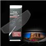 Tongdejing Film anti-buée pour visière de casque, film de protection universel, autocollant pour visière de casque de moto (tran