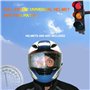Tongdejing Film anti-buée pour visière de casque, film de protection universel, autocollant pour visière de casque de moto (tran