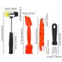 4 outils de vitrage robustes