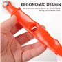Modonghua Kit d'outils de vitrage de fenêtre, 4 outils de vitrage robustes, marteau multifonction double face en acier, rouleau 