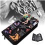 Étui de Rangement pour Ciseaux pour Cheveux, Outils de Coiffure imperméable Sac de Rangement pour Salon de Coiffure Ciseaux de P