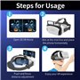 Casque VR - Casque VR Pour Téléphone | Casque VR Pour Téléphone | Casque VR Pour Téléphone | Casque De Réalité Virtuelle Transpa