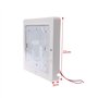 ZONCENG1 12V 9W Carré LED RV Intérieur plafonnier 42LED Lampe de Plafond pour Marine Bateau Camper Remorque (Blanc Chaud)