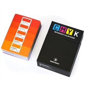 Design Swatch Un guide de référence des couleurs CMJN avec 50 cartes et 350 couleurs axées sur le design