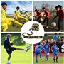 Buchklassiker Ceinture réglable pour entraînement de Football/Volleyball/Rugby, Aide à l'entraînement en Solo pour Enfants et Ad