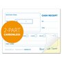 Ocean Pads Carnet de reçus d'argent pour petites entreprises, école, charité, travailleurs indépendants, A6 50 ensembles de doub