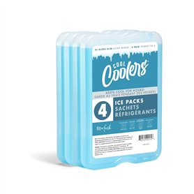 Fit & Fresh Lot de 4 blocs réfrigérants pour congélateur