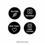 Fit & Fresh Lot de 4 blocs réfrigérants pour congélateur, Bleu, Taille XL