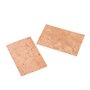 2pcs lièges pour Saxophone, 2mm Embout en liège Accessoires pour Instrument Saxophone