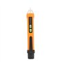 Testeurs de Tension,PEAKMETER 12V-1000V Flat Head Alarme sonore sans Détecteur de Tension avec Lampe de Poche