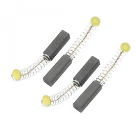 sourcing map Balais de charbon 6 mm x 6 mm x 20 mm pour moteur électrique générique 4 pièces