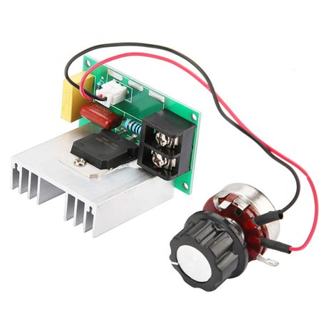 Gradateur Thermostat Régulateur de vitesse 8000W AC 220V Contrôleur SCR Régulateur de tension électrique Variateur de températur