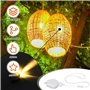 Sporgo Lumières LED pour ballons et lanternes : 14 pièces ballons lampions lumière blanc chaud pour lanternes en papier mariage 