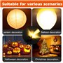 Sporgo Lumières LED pour ballons et lanternes : 14 pièces ballons lampions lumière blanc chaud pour lanternes en papier mariage 