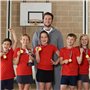 Sporgo Lot de 100 médailles d'or pour enfants : médailles d'or gagnantes, médailles d'or avec gravure pour enfants, médailles do