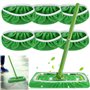 Lot de 6 chiffons réutilisables pour balai Swiffer Sweeper Mop