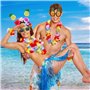 Bacxzomx 6 Paires Lunettes De Soleil De Fête Luau, Tropicales Hawaïennes Lunettes de Fête Drôles, Nouveauté Lunettes Photo Prop 