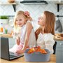 JOPHEK Moule Silicone Air Fryer Set, 5 Pack Accessoires pour Friteuses - Panier Friteuse Silicone Air Fryer, Air Fryer Accessoir
