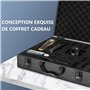 VGR 015 Tondeuse sans Fil Professionnelle pour Hommes, Moteur Vector 9000 RPM, Lame DLC, Tondeuse pour Coupe de Cheveux avec Boî