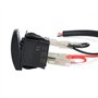 CENPEK RZR Kit de klaxon universel 12 V à LED bleue avec interrupteur à bascule