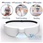 UVtech BLUE-1 Lunettes de luminothérapie – rythme circadien, jetlag, amélioration de l'humeur