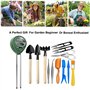 Ensemble d'outils pour bonsaï, kit d'outils pour bonsaï Mini outils de jardinage 13 pièces outil de repiquage de jardin Kit d'es