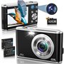 Appareil Photo Numérique Compact 4K Autofocus avec Carte SD 32G Double caméra Avant et arrière