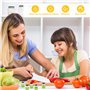 28 Pièces Couteau Montessori Enfantspour Couper des Fruits ou Légumes