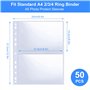 pochette plastique carte avec 2 Compartim