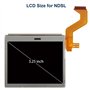 pour NDSL LCD Écran Remplacement pour NDSL Écran LCD Panneau Verre avec Outils Réparation (Supérieur Écran, pas Tactile Écran)