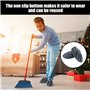 HDGSAFD 5 Paires De Couvre-Chaussures En Velours Gris, Couvre-Chaussures Réutilisables, Couvre-Chaussures Antidérapants, Couvre-