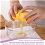Ouvre-Œufs 3 Pièces Et Séparateur De Protéines 3 Pièces, Outils De Cuisine Ménagers, Outils De Cuisson, Ouvre-Œufs Simples