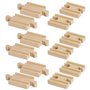 COACOM Train De Piste De Hêtre 12Pcs