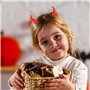6 Paires D'Épingles À Cheveux De Corne Démon, Accessoires De Rôle, Fournitures De Fête De Maquillage, Décorations De Coiffures D