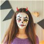 6 Paires D'Épingles À Cheveux De Corne Démon, Accessoires De Rôle, Fournitures De Fête De Maquillage, Décorations De Coiffures D