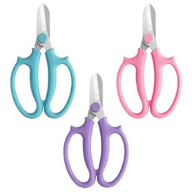 SLEEKEE Ciseaux À Fleurs en Acier Inoxydable 3 Pièces