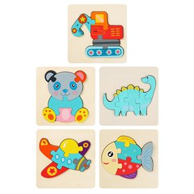 Jouet De Puzzle De 5 Pièces Pour Les Tout-Petits
