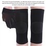 1 Paire De Chaussettes À Talons Grises Et 1 Paire De Genouillères Noires, Chaussettes Antidérapantes, Chaussettes Respirantes Et