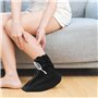 2 Pièces Couvercle De Protection Contre Les Blessures Du Pied, Couvercle De Chaussette Chaude, Couvercle De Chaussette Lâche Et 