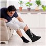 2 Pièces Couvercle De Protection Contre Les Blessures Du Pied, Couvercle De Chaussette Chaude, Couvercle De Chaussette Lâche Et 