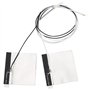 Antenne M.2 intégrée, Antenne câble en Queue de Cochon RF 2Pcs / Set DIY IPE Gene4 Antenne WiFi NGFF/M.2 intégrée avec Port IPEX