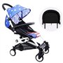 T TOOYFUL Repose-Pied Universel pour Poussette, Marchepied pour Couchage, Rallonge pour