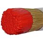 ANCLLO Pinceau Rond à la Craie et à la Cire 2 en 1, Meubles de Peinture ou de Cire, fabriqués à la Main avec Tous Les Poils natu