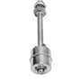 Tiardey Interrupteur à Flotteur en Acier Inoxydable 75mm 220v pour réservoir de Pompe à Eau Piscine de Jardin étang capteur de N