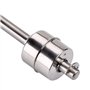 Tiardey Interrupteur à Flotteur en Acier Inoxydable 75mm 220v pour réservoir de Pompe à Eau Piscine de Jardin étang capteur de N