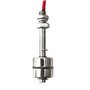 Tiardey Interrupteur à Flotteur en Acier Inoxydable 75mm 220v pour réservoir de Pompe à Eau Piscine de Jardin étang capteur de N