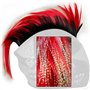 3T-SISTER Casque Mohawk Hawk Cosplay Perruque Accessoire pour casque de moto